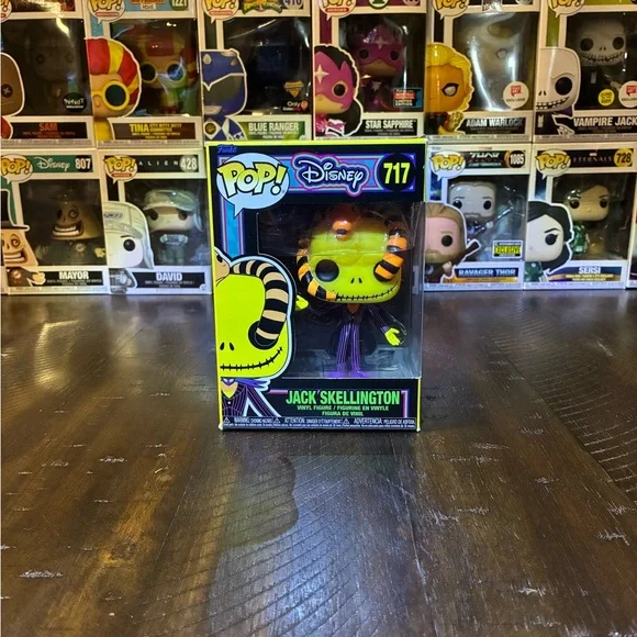 Funko POP Disney The Nightmare Before Christmas Jack Skellington w/Snake 717 NEW