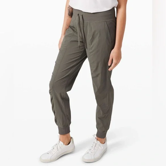 Lululemon mid rise dance studio jogger Grey Sage athletic running streetwear