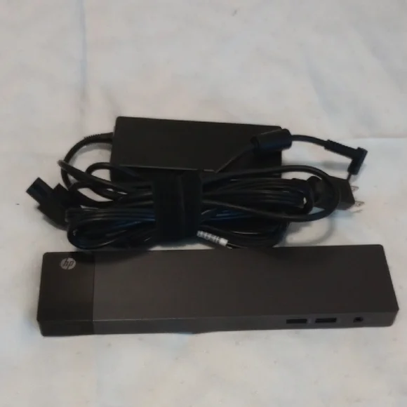 HP Black Laptop Docking Station