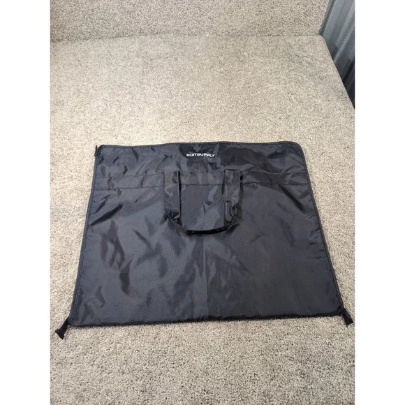 SUITSUPLY Garment Bag Black‎ Travel Clothes Carrier Suit Bag