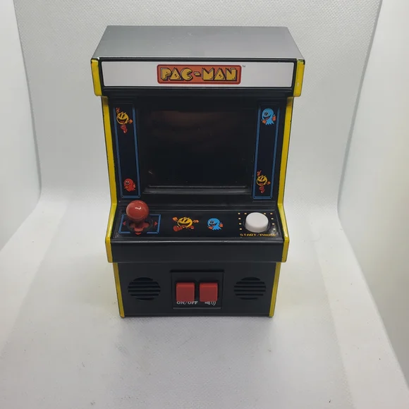 Pac-Man Retro Mini Arcade Console - Black and Yellow