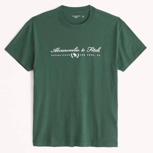 Abercrombie and Fitch Logo Tee size XXL NWT
