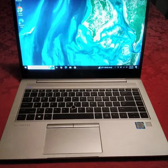 Used HP EliteBook 840 G6 Silver Touchscreen Notebook PC (256GB 1.6GHz)