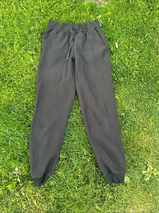 Lululemon 2 Black Jogger Pants - Comfortable Casual Fit