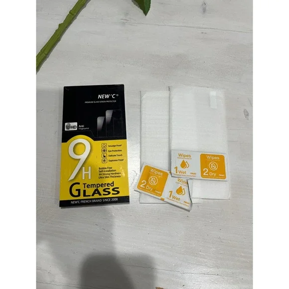 iPhone 14 Pro Max Tempered Glass Screen‎ Protector AntiFingerprint 2 in pack