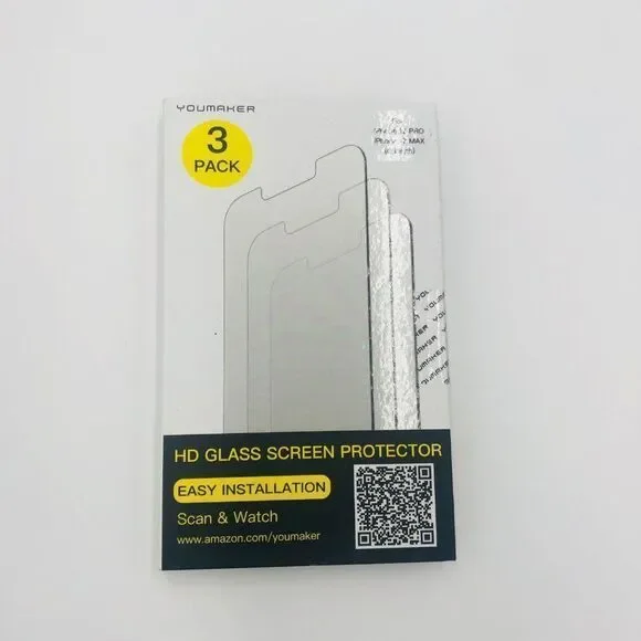 Brand New Youmaker iPhone 12 Pro Max‎ Tempered Glass Screen Protector