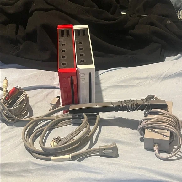 2 nintendo switches for 80 feel the old games got every cord