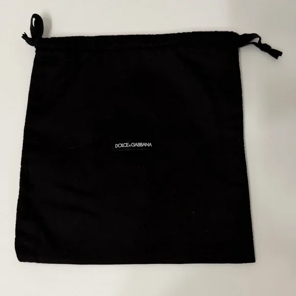 Dolce‎ & Gabbana Black Quilted Dust bag