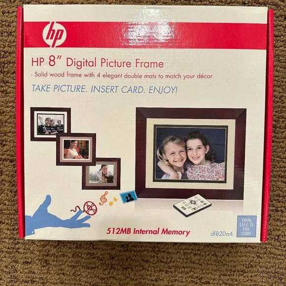 Never Opened! HP 8
