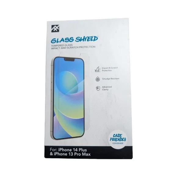 Aa9-N Zagg Glass Shield Tempered Screen Protector iPhone 14 Plus/‎ 13 Pro Max