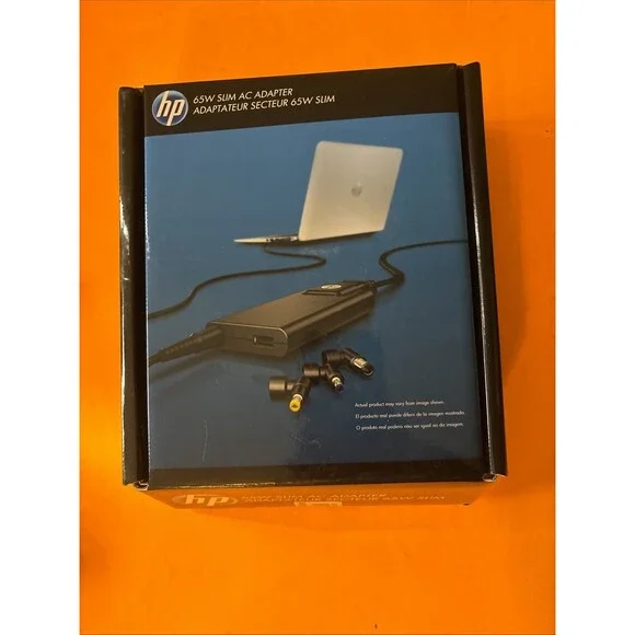 65W Slim AC Adapter - H6Y82AA#ABA Power Adapter For Loptop Open Box