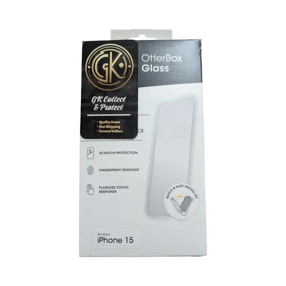 Mm6-O Otterbox‎ Glass Clear Screen Protector for Apple iPhone 15