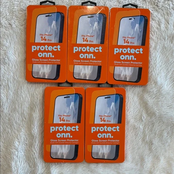 5 iPhone 14 Pro Protect Onn Glass Screen Protector - New