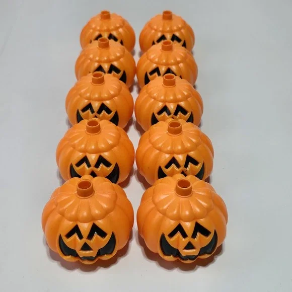 Pumpkin Blow Mold String Light Cover Vintage Jack O Lantern‎ Halloween