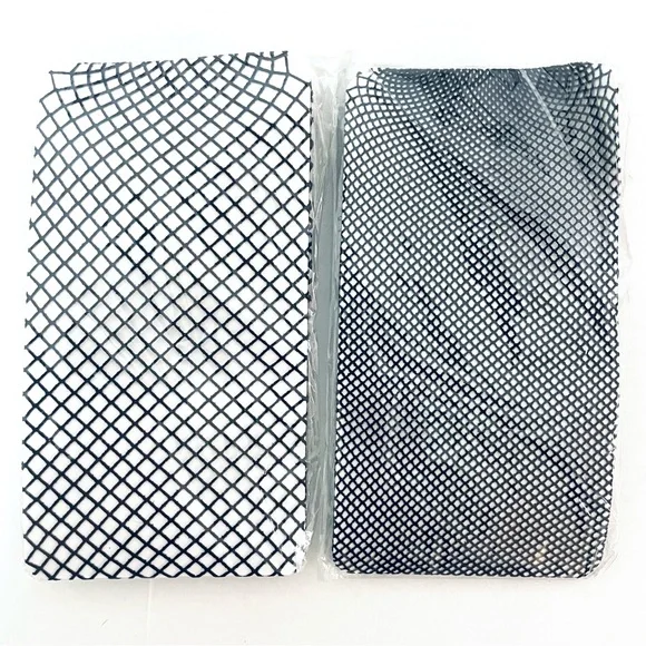 2-Pack Black Fishnet Thigh Highs & Tights Bundle Goth Grunge Emo Baddie Hosiery