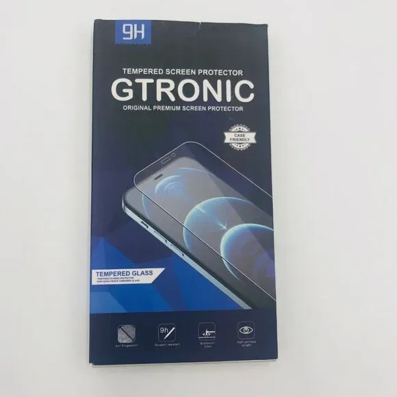 Brand New GTRONIC Tempered Glass Screen‎ Protector For iPhone 12
