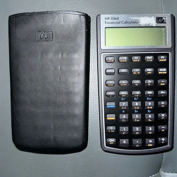 Hewlett-Packard 10bII Financial Calculator
