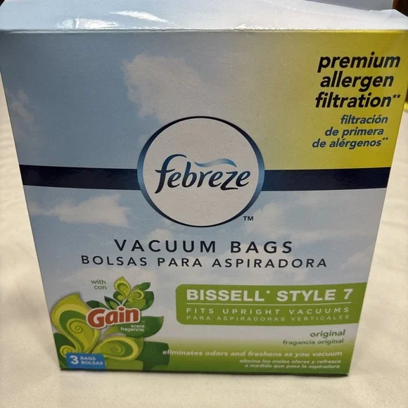 Febreze‎ Bissell Style 7 Vacuum Bags with Gain Scent