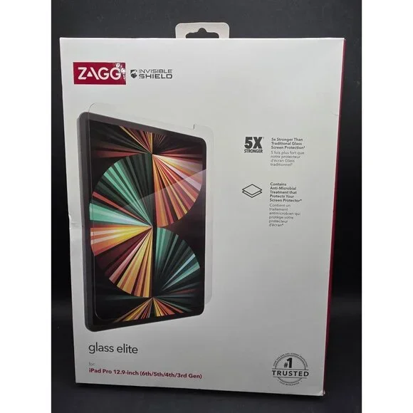 Zagg InvisibleShield Glass Elite Screen Protector For iPad Pro 12.9-Inch