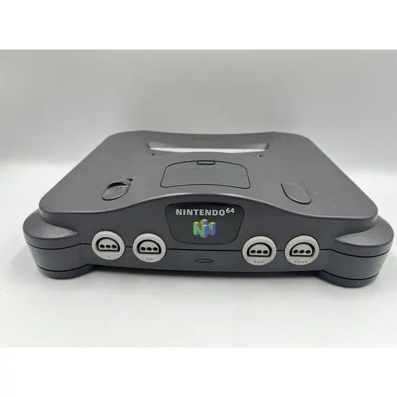 Nintendo 64 N64 Console & Expansion Pack Installed