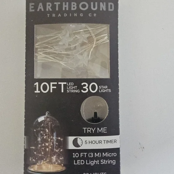 10ft led star string‎ light