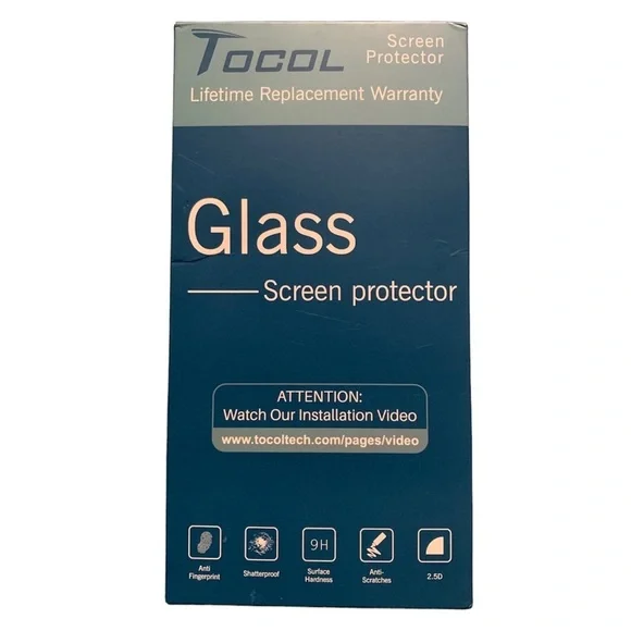 Tocol Glass Screen Protector iPhone 12Pro Max