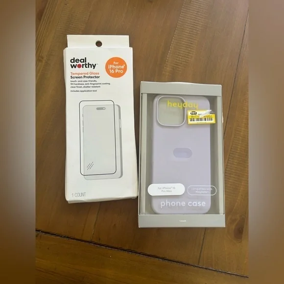 NIB Heyday Purple Phone Case for iPhone 16 Pro Max