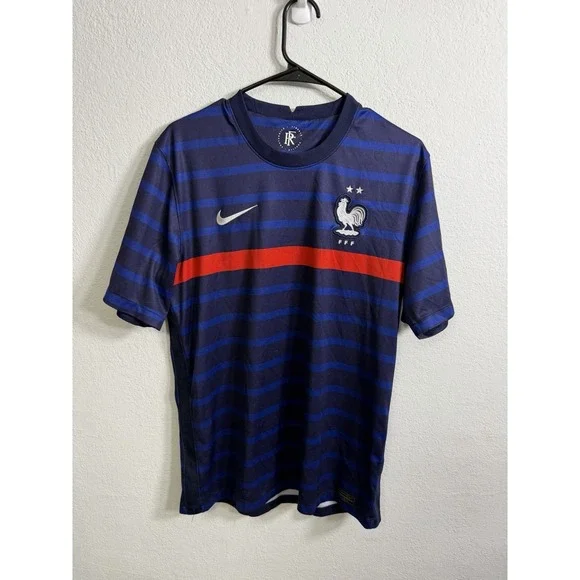 FRANCE 2020 2022 HOME SHIRT FOOTBALL SOCCER JERSEY NIKE CD0700-498 SIZE M