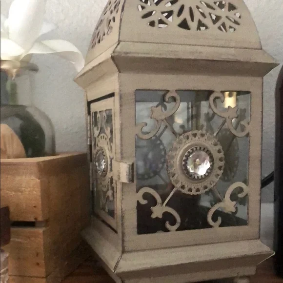 Decorative Lantern with Intricate Design