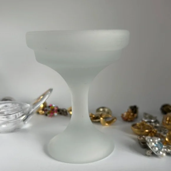 Frosted Glass fairy light (bottom only) satin