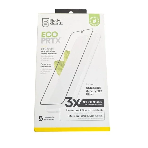 Mm2N BodyGuardz ECO PRTX Syn.‎ Glass Screen Protector Samsung Galaxy S23 Ultra