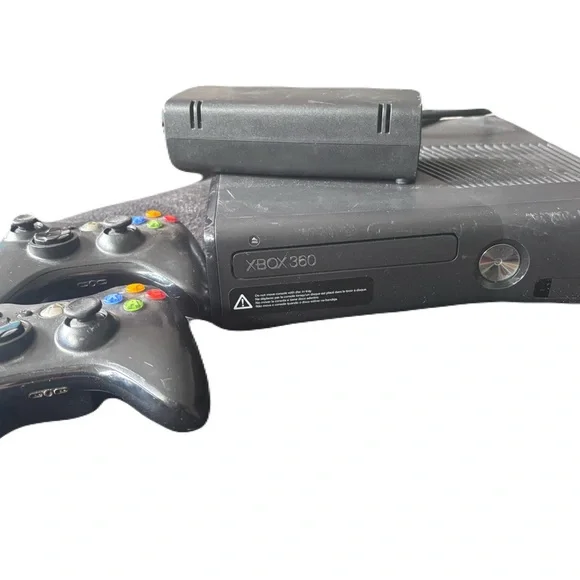 360 Black Console with Controllers