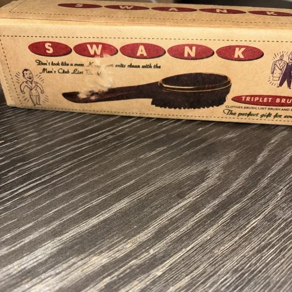 Swank Triplet Clothes Lint And Shoehorn Vintage 1995 New In Box