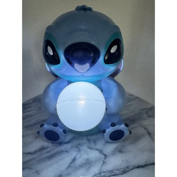 Disney Stitch Night Light Lamp Lilo & Stitch Kids Bedroom Decor Orb Light