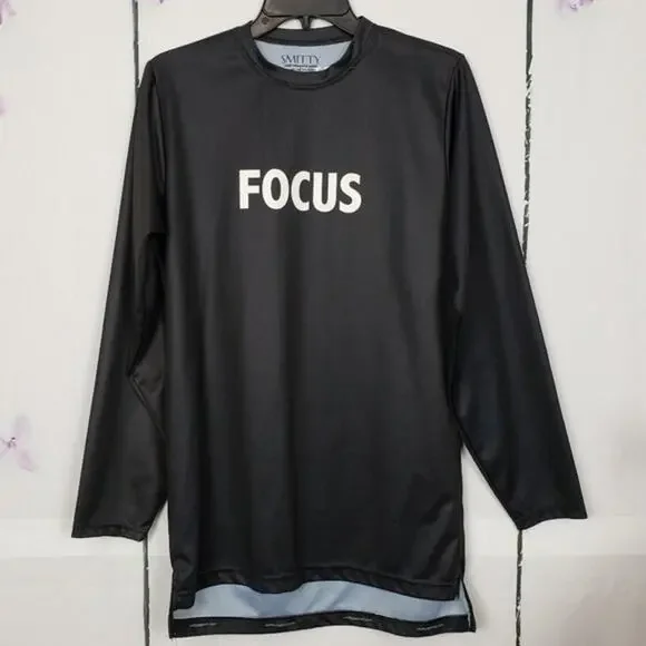 Smitty Black Performance Athletic Workout Shirt S