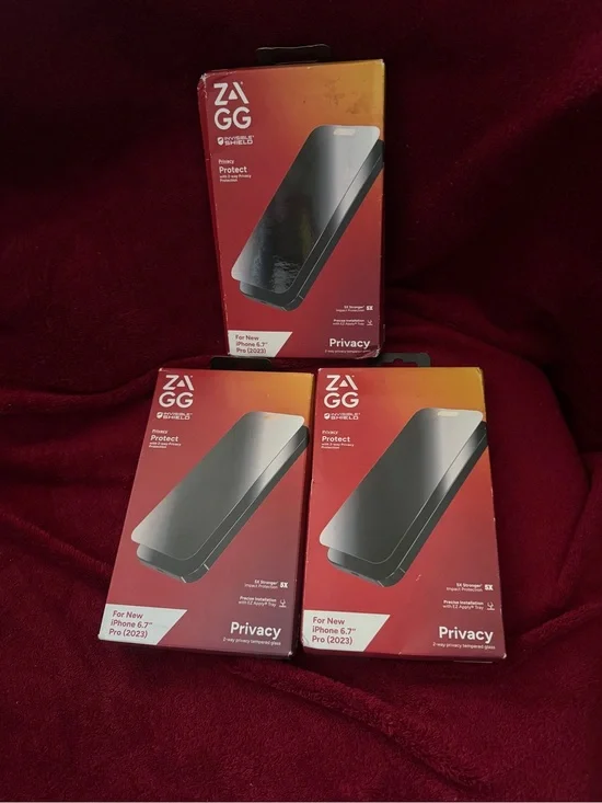 3 Privacy Screen Protector for iPhone 6.7