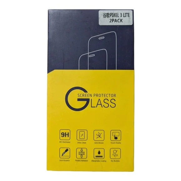 G7. Tempered Glass 9H Screen Protector For Google Pixel 3‎ Lite - 2 Pack