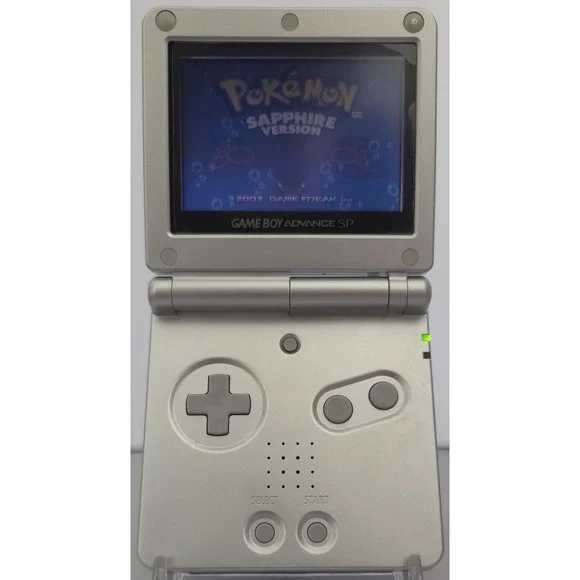 Nintendo Game Boy Advance SP - Platinum - AGS-001 - Tested & Working