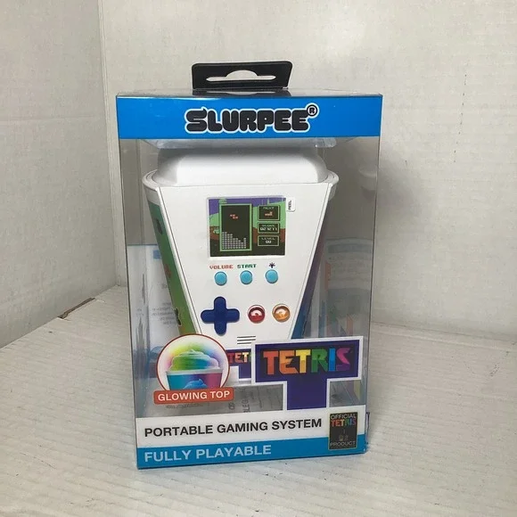 My Arcade Slurpee Tetris Portable Gaming System Handheld DGUNL-7075 New