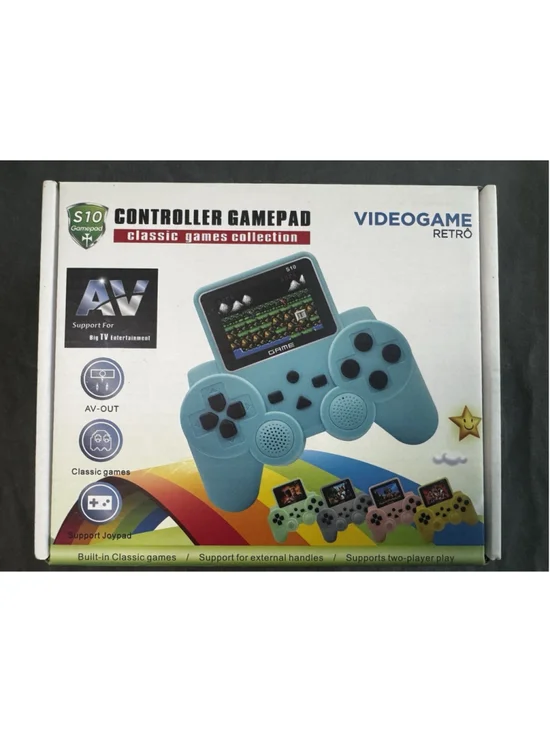 S10 Retro Games Controller, 520 In 1, Built-in 2.4