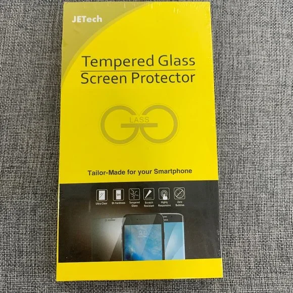 New!‎ JETech Tempered Glass Screen Protector Tailor Made for Smartphone