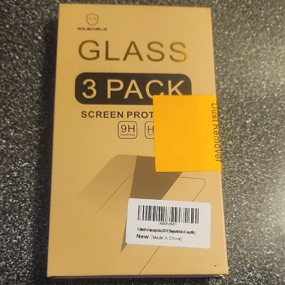 Mr. Shield Glass Screen Protector 3 Pack For SAMSUNG S23 FE NWT New In The Box