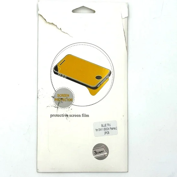 NIB Protective Screen Film for BLUE TPU ONYX BOOK Palma 2 (WD0004)