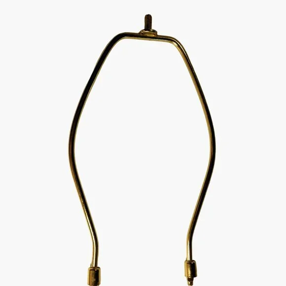 Lamp Harp Brass 9 Inch