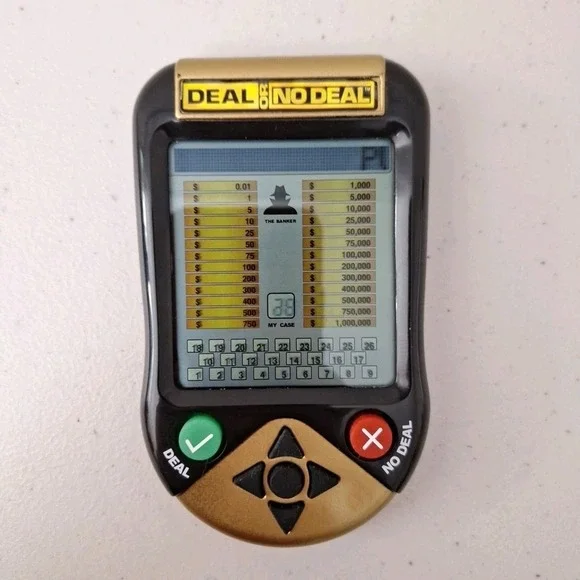 Deal or No Deal Electronic Handheld Game 2006 TESTED & Works NEW BATTERIES