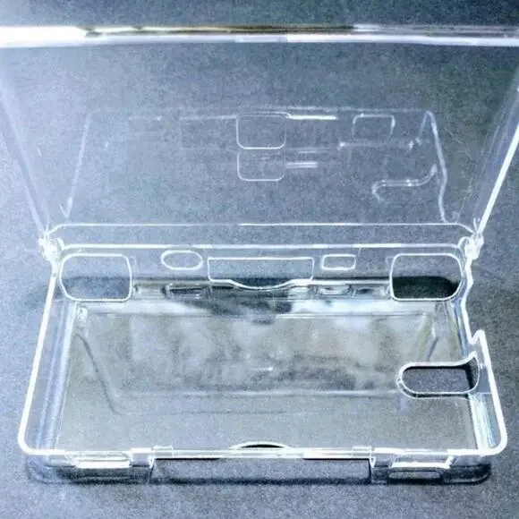 Case for Nintendo DS Lite NDSL Crystal Clear Snap-on shell - New Unused!