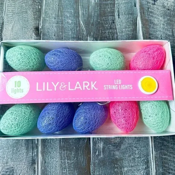 Easter Egg LED Spring String Lights