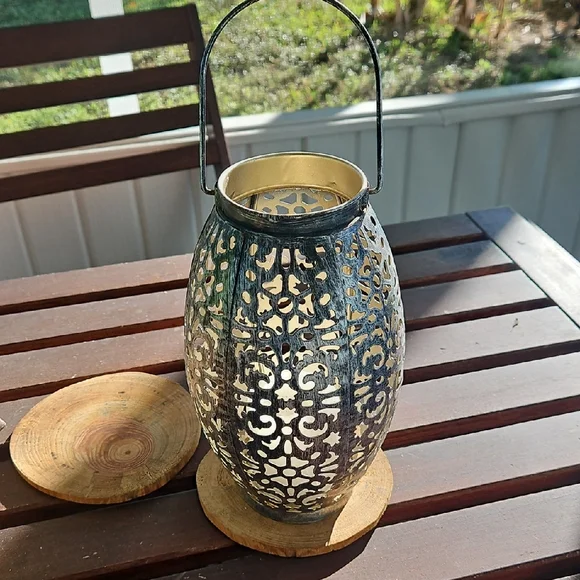 Elegant Silver Lantern