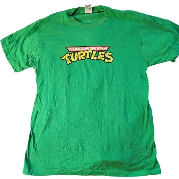 Vintage‎ Y2K Teenage Mutant Ninja Turtles Shirt Mens Large Graphic Tee T-Shirt