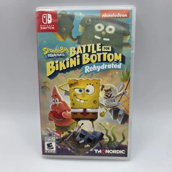 Spongebob Squarepants: Battle for Bikini Bottom Rehydrated (Nintendo Switch)